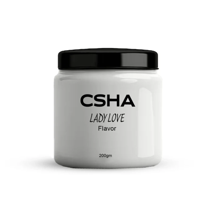 CSHA Lady Love Hookah Flavor - 200g Glass Jar