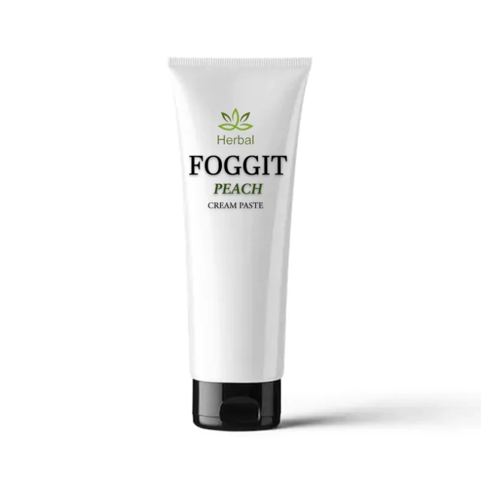 Foggit Herbal Peach Hookah Paste – Sweet & Creamy Peach Flavor Shisha Gel (50g)