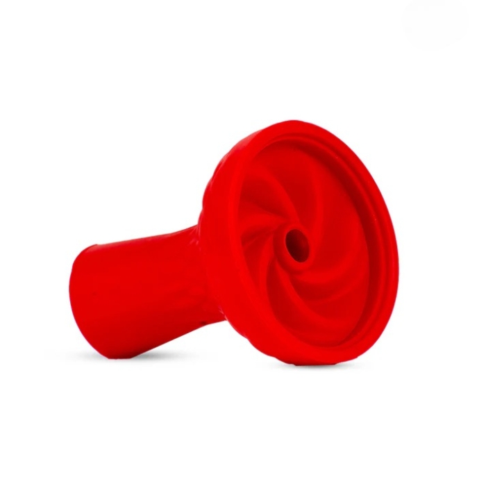 Red Blade Silicone Hookah Chillum – Heat-Resistant, Durable & Easy-Clean Shisha Bowl